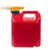 No-Spill 2.5-Gallon Gas Can Red with ViewStripe Stripe - 1405