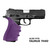 Hogue HandAll Beavertail Grip Sleeve for Full Size Glock - Gen 3 & 4 (Purple) - 17036