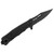 SOG SEAL FX Partially Serrated 4.3" Fixed Blade Knife (Black) - 17-21-01-57