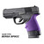 Hogue HandAll Beavertail Grip Sleeve Glock 42/43 (Purple) - 18206