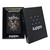 *218SKELETON* Zippo 80196 Windproof Lighter Lucky Bastard Skull Black Matte - 218CI407896