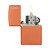 Zippo Windproof Lighter Orange Matte w/Zippo Logo - 231ZL