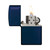 Zippo Windproof Lighter Navy Matte w/Zippo Logo - 239ZL