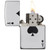Zippo Windproof Lighter Simple Spade Design High Polish Chrome - 24011