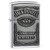 Zippo Windproof Lighter Jack Daniel's Label-Pewter Emblem High Polish Chrome - 250JD.427