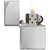 Zippo Windproof Lighter Vintage High Polish Chrome with Slashes - 260