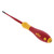 Wiha Insulated SlimLine Slotted Screwdriver with Cushion Grip 3.5mm x 100mm - 32046