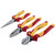 Wiha Insulated Industrial Pliers-Cutters Set - 3 Piece Set - 32981