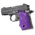 Hogue Sig Sauer P238 Rubber Grip Finger Grooves (Purple) - 38006
