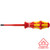 Wera VDE Insulated Screwdriver: Plus/Minus PZ/S #2 x 100mm (Reduced Shaft Diameter) - 5006466001