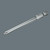 Wera Long Screwdriver Bit: Slotted 3.5 x 70mm - 5042680001