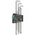 Wera Metric Hex-Plus Chrome-Plated Stainless Steel Long Shaft L-Key Wrench (9-Piece) - 5073594001
