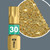 Wera Diamond Coated 1/4" Drive Bit TORX: TX #30 x 25mm - 5134378001