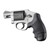 Hogue S&W J-Frame Revolver OverMolded Rubber "Tamer" Grip with Finger Grooves (Black) - 60020
