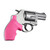 Hogue S&W J-Frame OverMolded Rubber Bantam Style Grips with Finger Grooves (Pink) - 61007
