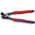 Knipex High Leverage Bolt End-Cutting Nippers (8") - 6102200
