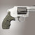 Hogue S&W J-Frame Bantam Piranha Grip G10 - G-Mascus (Green Lava) - 61138