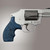 Hogue S&W J-Frame Bantam Piranha Grip G10 - G-Mascus (Blue Lava) - 61638
