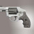 Hogue S&W J-Frame Bantam Piranha Grip G10 - G-Mascus (Dark Earth) - 61737