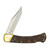 Old Timer(1187261) Golden Bear Lockback Folding Knife Desert Iron Wood - 6OTW