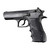 Hogue Magnum Research Baby Eagle .40 / 9mm IWI Jericho & Uzi Eagle Black Rubber Grip (Black) - 76000