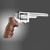 Hogue Ruger GP100/Super Redhawk Smooth Pau Ferro Wood Grips with Finger Grooves - 80300