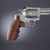 Hogue Ruger Security Six Smooth Pau Ferro Wood Grips with Finger Grooves - 87300