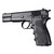 Hogue Browning Hi-Power Rubber Grip Finger Grooves (Black) - 9000