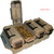 MTM 4-Can Ammo Crate Dark Earth/Forest Green - AC4C
