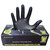 Black Mamba Black Powder Free Textured Nitrile Gloves (Medium) 100 per Box - BLK-100