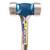 Estwing 40 oz. Smooth Face Lineman's Hammer with Blue Shock Reduction Grip - E3-40L