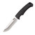 Field Knife Fixed 4" Satin Plain Clip Point Blade Thermoplastic Rubber Handles GRN Sheath - FK1001-CP