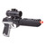Game Face Single Shot Spring Power Airsoft Pistol with Tactical Casing with Red Dot - GFM39PG