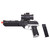 Game Face Single Shot Spring Power Airsoft Pistol with Tactical Casing with Red Dot - GFM39PG