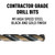 DRILL AMERICA 7/8" Reduced Shank HSS Black & Gold Contractor Drill Bit with 3-Flat Shank - KFD3F78