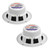 Pyle Marine 5.25 2-Way Speakers (White) - PLMR52