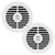 Pyle Marine 5.25 Dual Cone Speakers (White) - PLMR57W