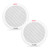Pyle Marine 6.5 2-Way Speakers (White) - PLMR605W