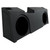 QPower QBOMB Chevy/GMC Crew Cab or Double Cab 19-'24 Dual 12" Vented Empty Woofer Box - QBGMC19212