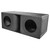 Qpower QBOMB Dual 10" Ported HP (Horn Ported) Enclosure - QBOMB10HP