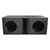Qpower QBOMB Dual 10" Ported HP (Horn Ported) Enclosure - QBOMB10HP