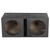 Qpower QBOMB Dual 10" Woofer Box Ported - QBOMB10V
