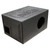 Qpower Single 6.5" Enclosure Vented QBOMB with Spray liner - QBOMB65VLSINGLE