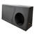 Qpower Single 10" Truck Ported SPL Empty Woofer Box with Bed Liner Spray - QBTRUCK110V