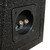 Qpower Single 10" Truck Ported SPL Empty Woofer Box with Bed Liner Spray - QBTRUCK110V