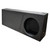 Qpower Single 12" ported SPL Empty Woofer Box w/Bedliner spray - QBTRUCK112V