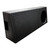 Qpower Single 12" ported SPL Empty Woofer Box w/Bedliner spray - QBTRUCK112V