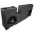 Qpower Q-Bomb Toyota Tundra Double Cab '07 - '24 Dual 10 Ported Woofer Enclosure - QBTUNDRA07210
