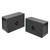 QPower Single 6x9" Sealed Empty Speaker Boxes (Sold in pairs) - TW6X9