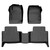 Smartliner Front/2nd Row Floor Liners '15-'22 Chevy Colorado Crew Cab/GMC Canyon Crew Cab (Black) - SA0164/B0164